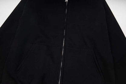 DAXUEN Embroidered hoodie jacket with colorful graphics