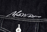 DAXUEN Oversized denim jacket with embroidery and pockets