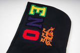 DAXUEN Embroidered hoodie jacket with colorful graphics