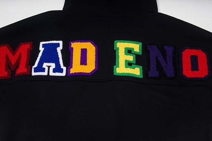 DAXUEN Embroidered hoodie jacket with colorful graphics
