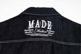 DAXUEN Oversized denim jacket with embroidery and pockets