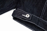 DAXUEN Oversized denim jacket with embroidery and pockets
