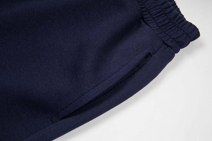 DAXUEN Wide leg sweatpants with numeral graphic