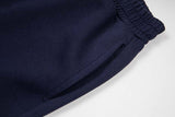 DAXUEN Wide leg sweatpants with numeral graphic