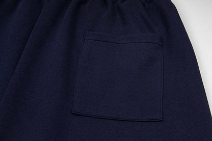 DAXUEN Wide leg sweatpants with numeral graphic
