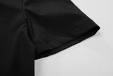 DAXUEN Asymmetrical button detail short-sleeved t-shirt