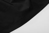 DAXUEN Asymmetrical button detail short-sleeved t-shirt