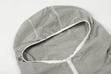 DAXUEN Lightweight hooded jacket in grey and black
