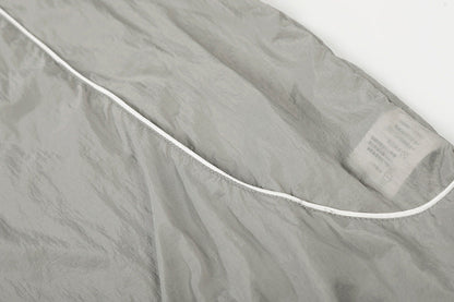 DAXUEN Lightweight hooded jacket in grey and black