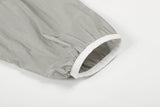 DAXUEN Lightweight hooded jacket in grey and black