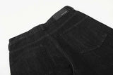 DAXUEN High-waisted wide-leg jeans in dark grey wash