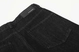 DAXUEN High-waisted wide-leg jeans in dark grey wash