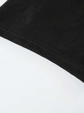DAXUEN Oversized short-sleeved crew neck graphic t-shirt