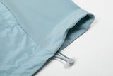 DAXUEN Lightweight hooded jacket with diagonal zipper