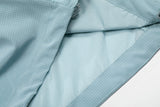 DAXUEN Lightweight hooded jacket with diagonal zipper
