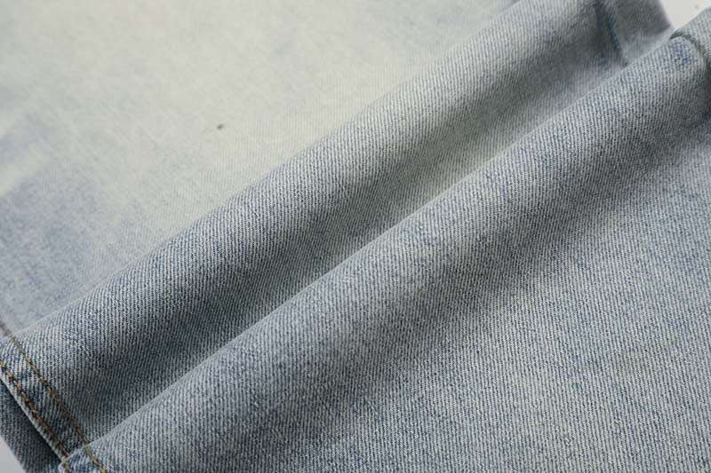 DAXUEN Wide-leg jeans in light faded blue wash