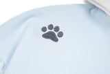 DAXUEN Pullover hoodie with snowflake and paw print embroidery