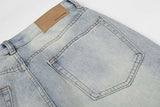 DAXUEN Wide-leg jeans in light faded blue wash