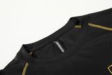 DAXUEN Athletic Energy Graphic T-Shirt with numeral and text graphics