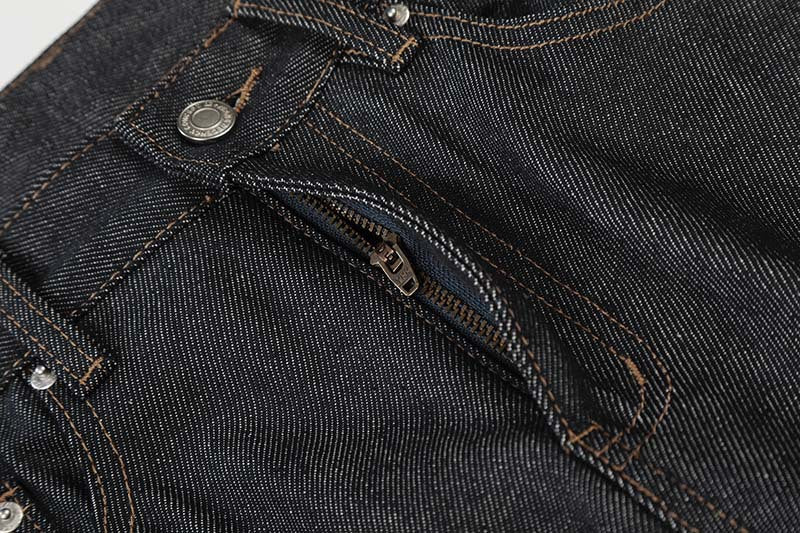 DAXUEN Charcoal wide-leg denim jeans