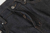 DAXUEN Charcoal wide-leg denim jeans