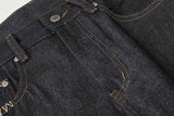 DAXUEN Charcoal wide-leg denim jeans