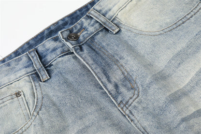 DAXUEN Light blue wide-leg denim jeans