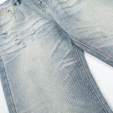 DAXUEN Light blue wide-leg denim jeans