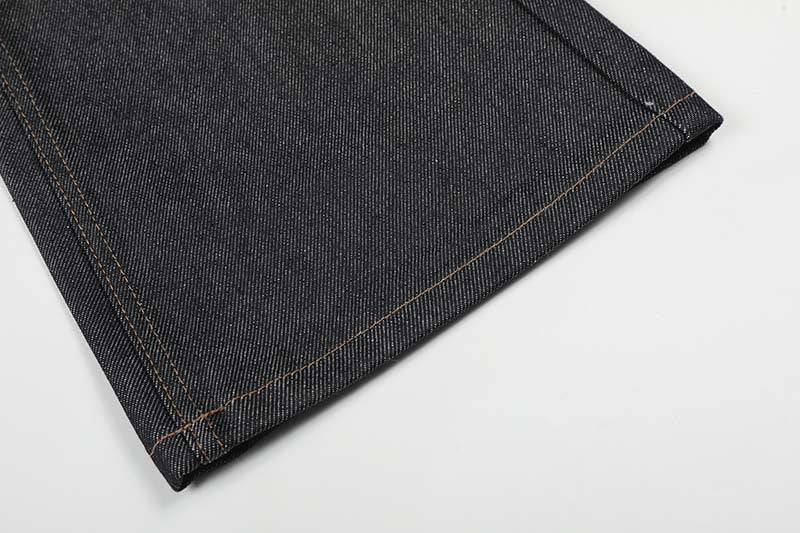 DAXUEN Charcoal wide-leg denim jeans