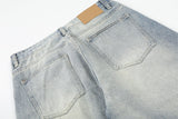 DAXUEN Light blue wide-leg denim jeans