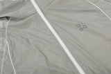 DAXUEN Lightweight hooded jacket in light grey and black
