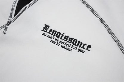 DAXUEN Gothic stitch short-sleeve T-shirt