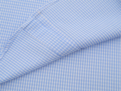 DAXUEN Gingham button-up shirt with teddy bear pendant