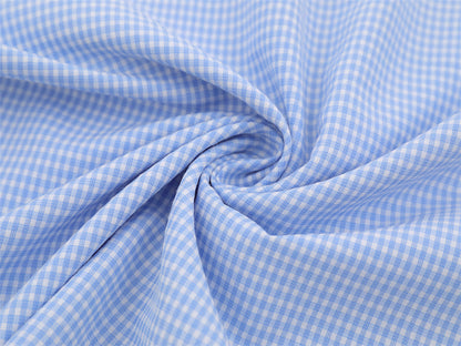DAXUEN Gingham button-up shirt with teddy bear pendant