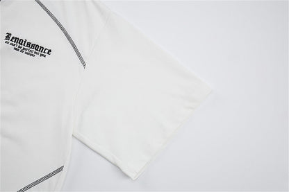 DAXUEN Gothic stitch short-sleeve T-shirt