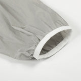 DAXUEN Lightweight hooded jacket in light grey and black