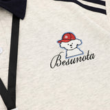 DAXUEN Short-sleeve polo shirt with cartoon dog embroidery