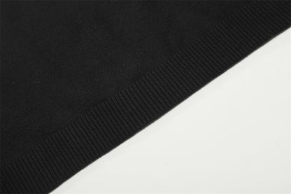 DAXUEN Floral embroidered short-sleeved knitted polo shirt