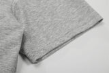 DAXUEN Double-breasted short-sleeved top with shawl collar