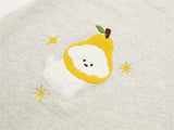 DAXUEN Relaxed-fit short-sleeved polo shirt with cartoon embroidery