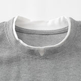DAXUEN Layered crewneck short-sleeved t-shirt