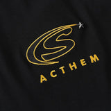 DAXUEN Bold oversized t-shirt with graphic embroidery and studs