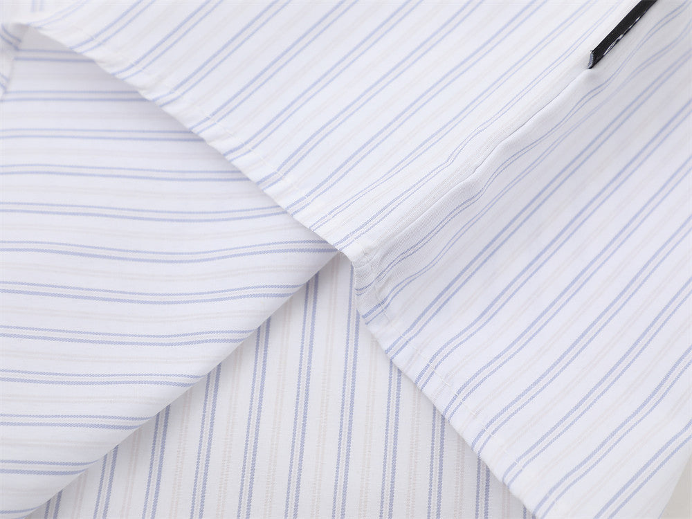 DAXUEN Button-up shirt with puppy graphics and plaid tie