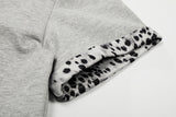 DAXUEN Short-sleeved polo shirt with spot print details