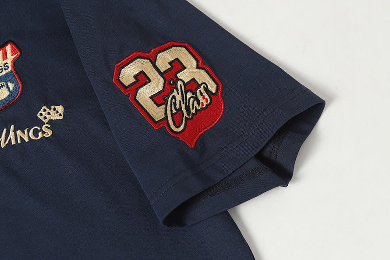 DAXUEN Relaxed-fit short-sleeve t-shirt with graphic elements
