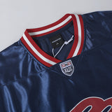 DAXUEN Loose-fitting short-sleeved jersey top