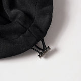 DAXUEN Distressed wide-leg sweatpants in black and grey