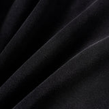 DAXUEN Distressed wide-leg sweatpants in black and grey