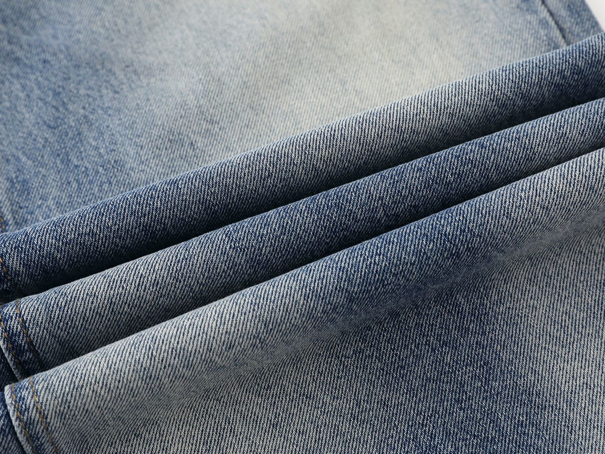 DAXUEN Wide-leg loose-fit denim jeans with high-rise waist