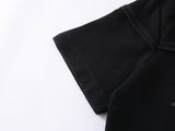 DAXUEN Waffle knit short-sleeved graphic tee